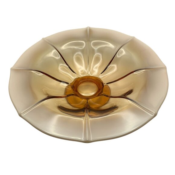 Fenton Cameo Opalescent #857-11" Flared Footed Console Bowl 1926-1927 - Picture 5 of 13